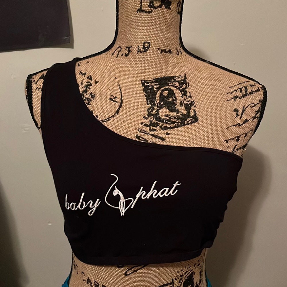 Baby phat single strap crop top